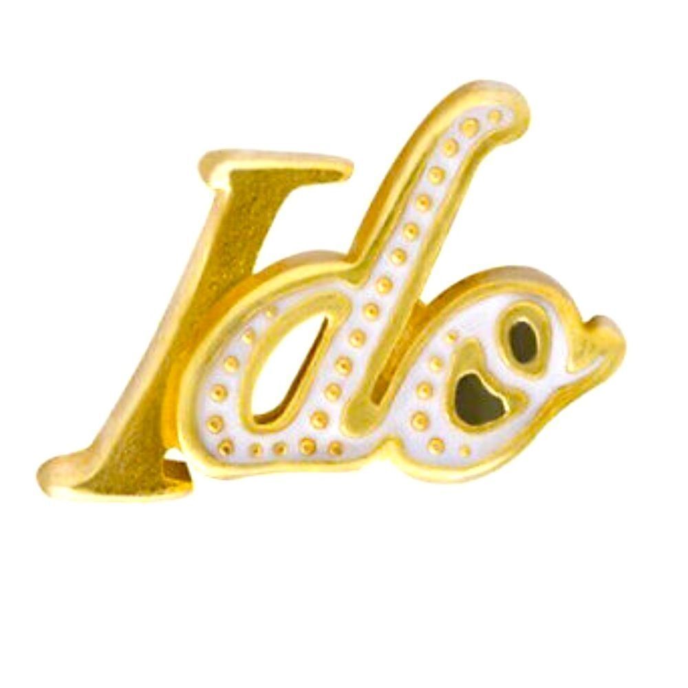 Origami Owl I Do charm